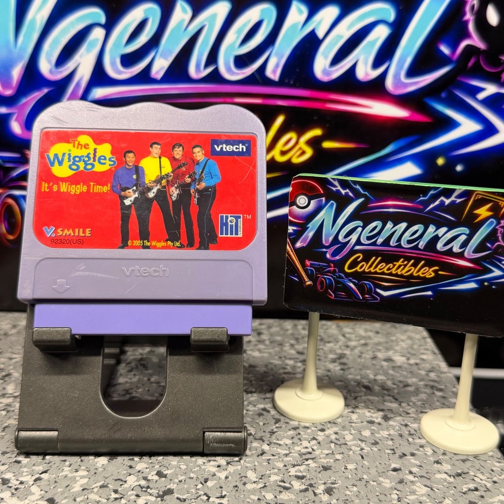 VTech V.Smile The Wiggles It's Wiggle Time Learning Game Cartridge 92320(US)2005